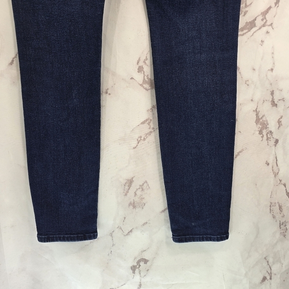 Good American Jeans Womens 4 27 High Rise Good Legs Denim Dark Wash Skinny - Picture 8 of 11